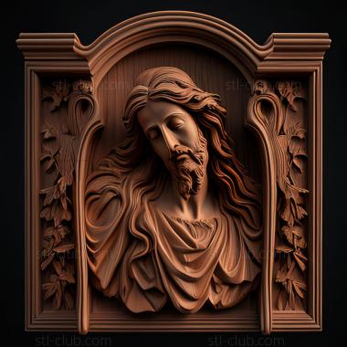 3D model st jesus (STL)